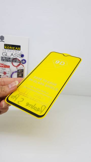 KOREAN Tempered Glass Realme 5 Pro 6.3&quot; FULL SCREEN TG 5D 9D 11D Realme 5Pro Screen Guard FULL LAYAR