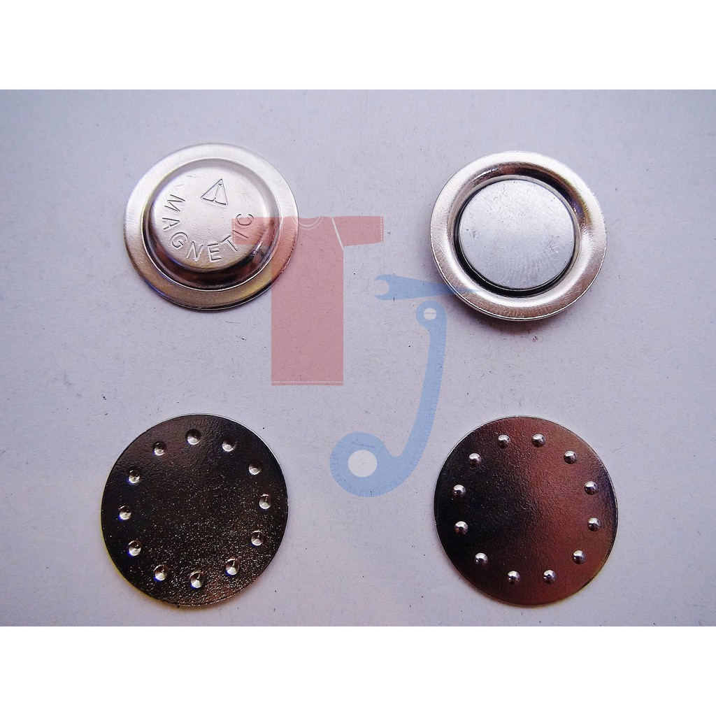 

Magnet Nama Dada Bulat 23mm NKL