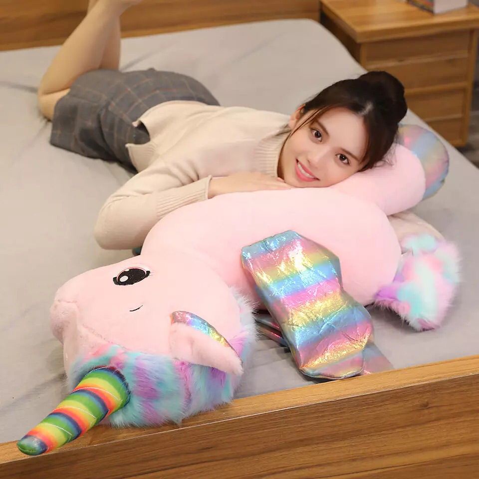 Rainbow Unicorn Plush Toys Soft Cute Stuffed Dolls Kids Girls Accompany Gift