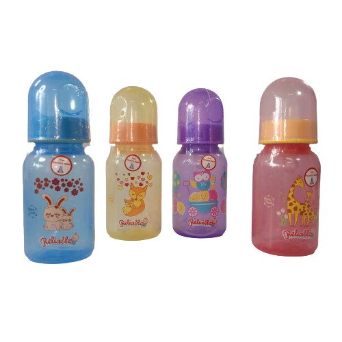 RELIABLE Botol Susu Bayi Warna Peristaltic And Ortho Gepeng l Botol Susu Reliable 60 ml 125 ml 250ml