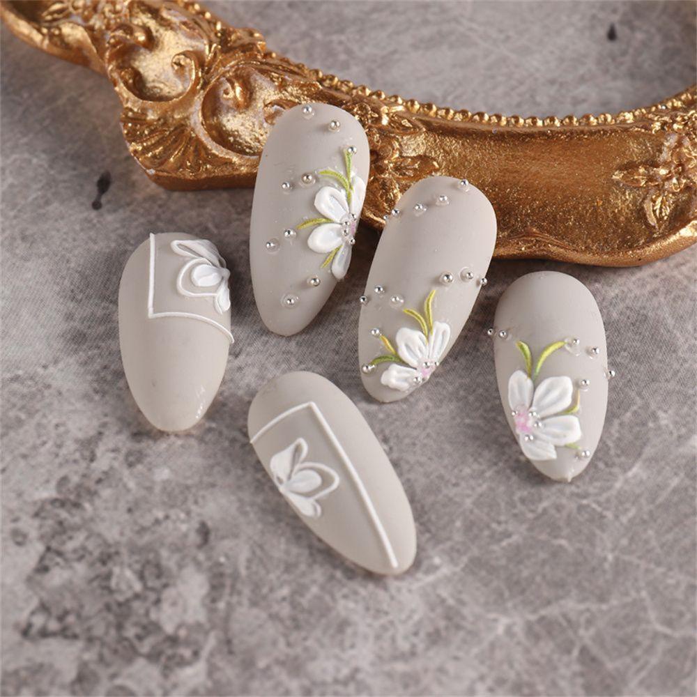 Preva Stiker Kuku Manicure Decor Sliders Grafir Relief Nail Art Sticker