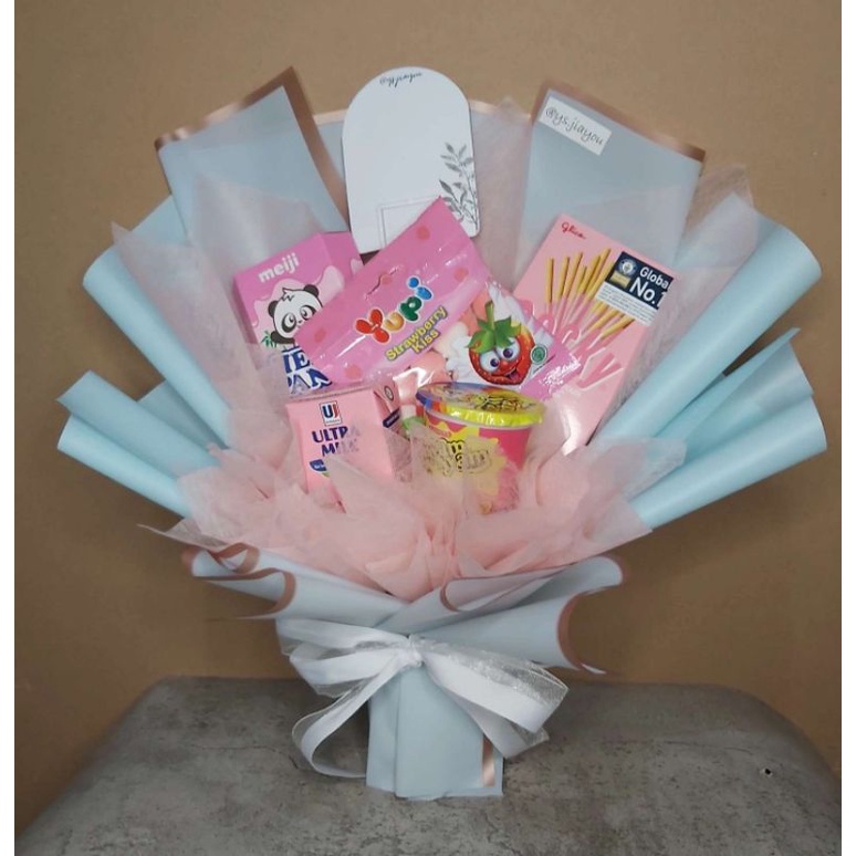 

Snack Buket / Bouquet Snack Premium Terjangkau