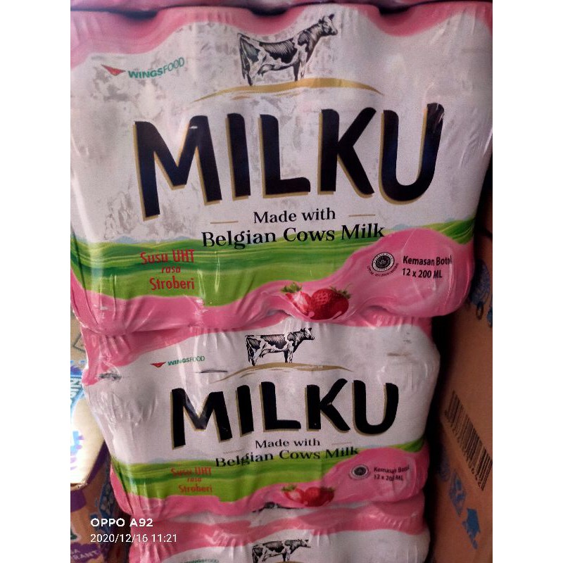 

milku stobery 200 ml isi 12 botol