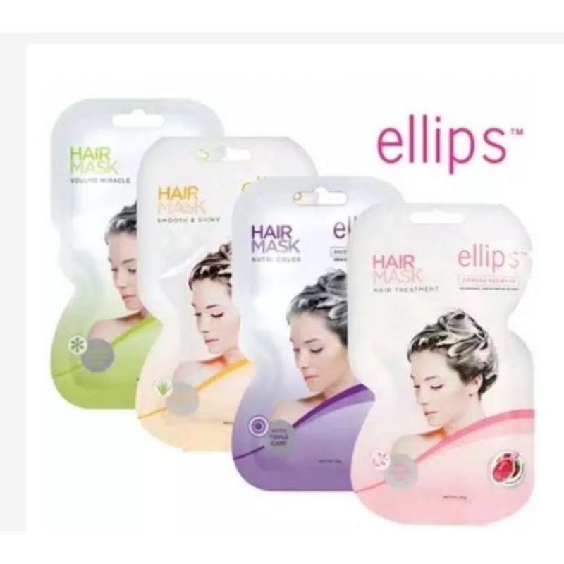 Ellips Hair Mask Sachet 20g/ Masker Vitamin Rambut