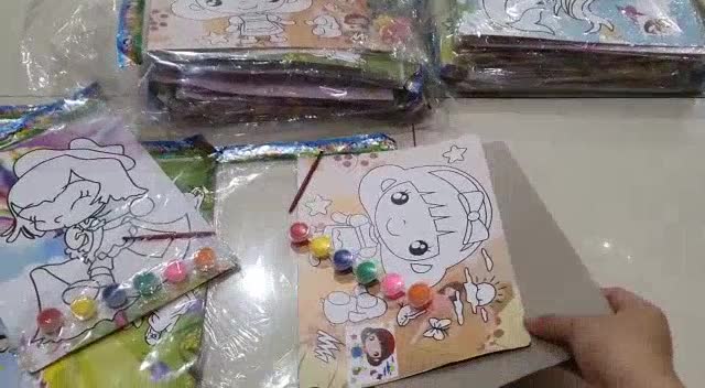 READY DIY LUKIS MAINAN EDUKASI ANAK / ALAT GAMBAR ANAK / MEWARNAI