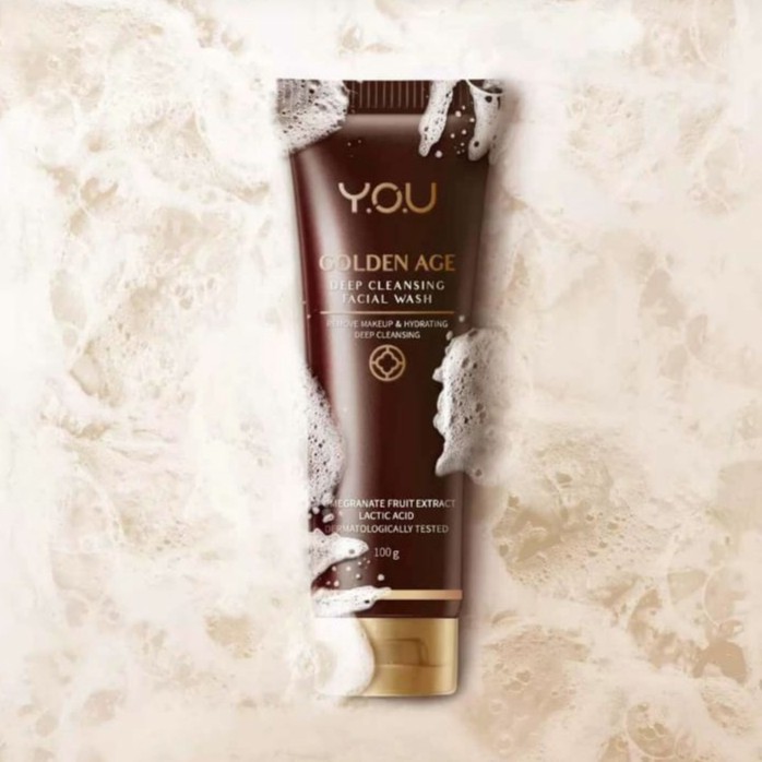 *TokoSalamJombang*YOU Golden Age Deep Cleansing Facial Wash 100 GR