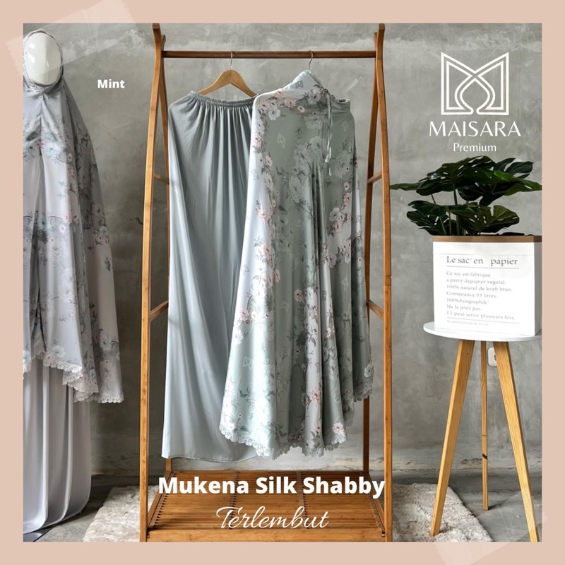 Mukena Silk Shabby Maisara Premium