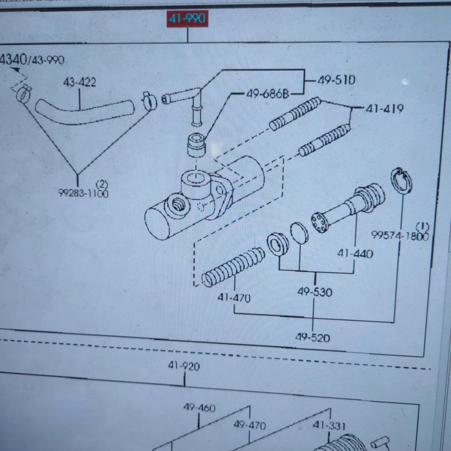 Mazda Genuine Parts Master Kopling Atas Mazda RX8 Manual Gen1 41990