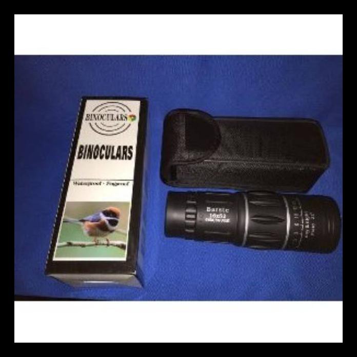 BARANG BARU TEROPONG BINOCULAR 16X52   TELESKOP COMET ZOOM KEKER SIANG DAN MALAM BERBURU JARAK JAUH