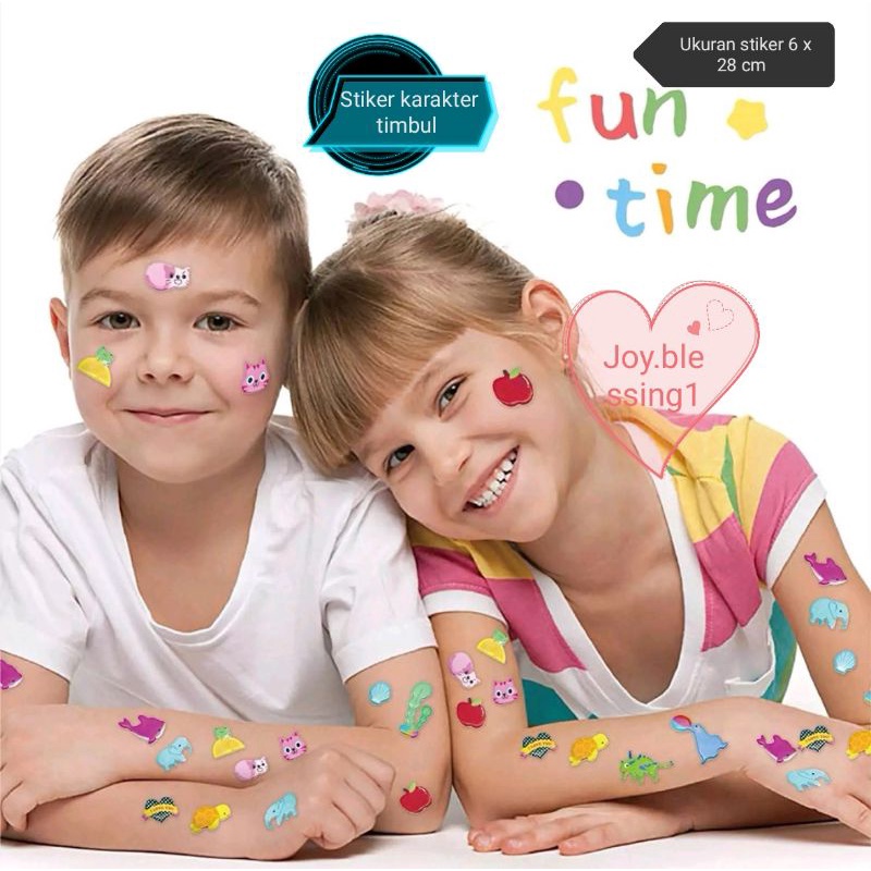 

STIKER TIMBUL KARAKTER/ Stiker 3D PER LEMBAR/STIKER KUKU miniANAK