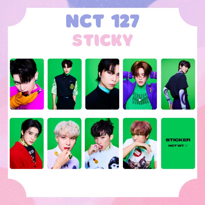 [NCT 127] PHOTOCARD NCT 127 &quot;STICKER&quot; VER. ‼️BACA DESKRIPSI‼️