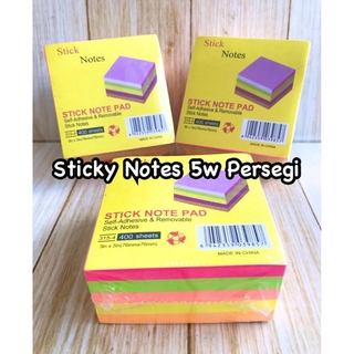 Sticky Notes 5w Persegi