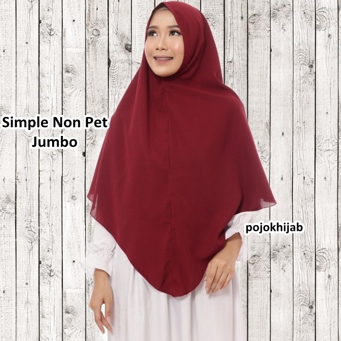 KHIMAR NON PET SYIRIA JUMBO NON PET (1KG=7PCS)KHIMAR JUMBO PENGUIN ANTEM