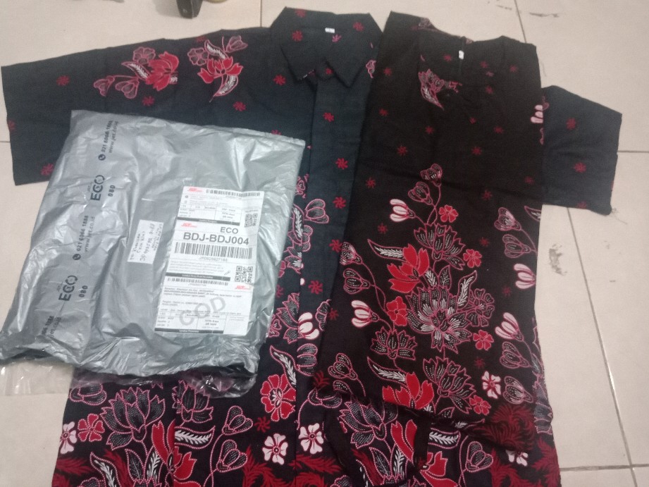 Baju Seragam Batik - Batik Couple Ori Ndoro Jawi Garansi Ori Capel Pasangan Hem Tunik Kemeja Batik