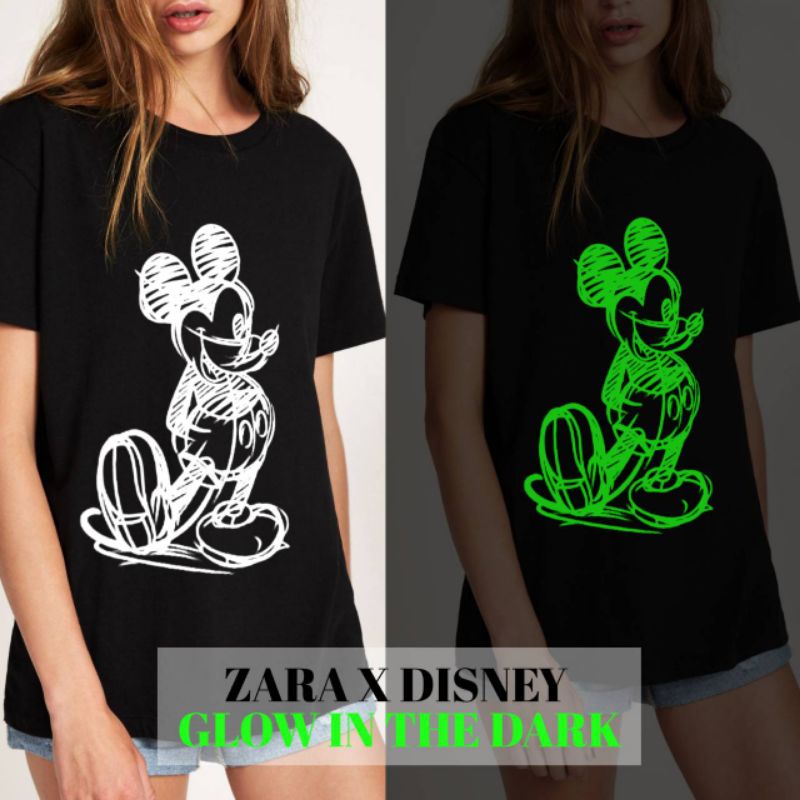 baju zara disney baju adem lembut baju wanita pria lengan pendek