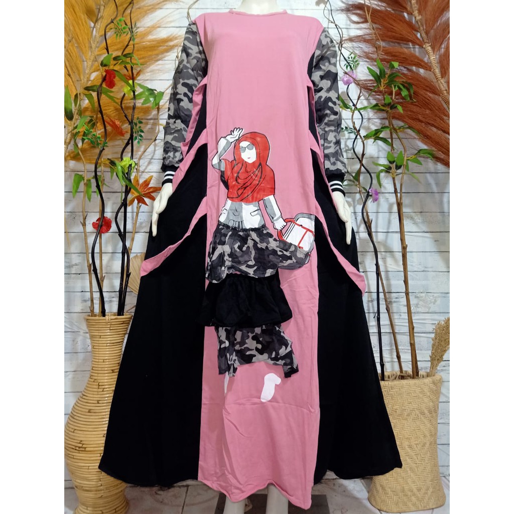 LANGSUNG KIRIM gamisd chitato / gamis berbytery import