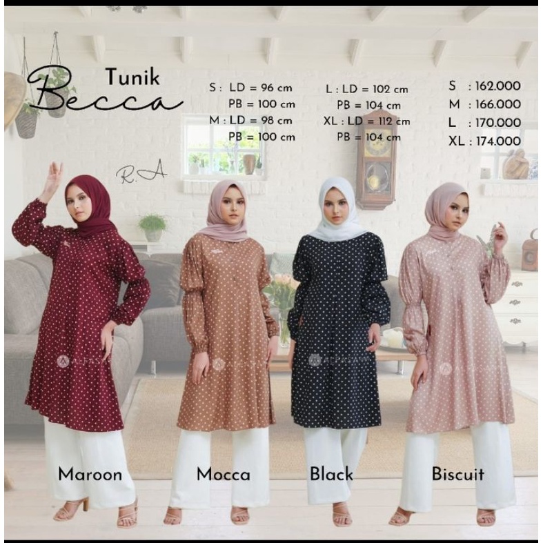 BECCA TUNIK By ALFASA DAILY