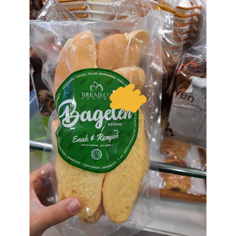 

Bagelen manis dan Bagelen keju bread co