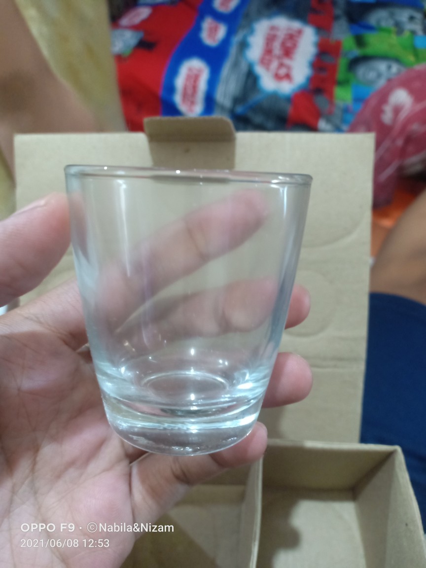 ✨ppalgan✨ Kedaung Gelas Sloki Pht-03 50ml  / Gelas Espresso Gelas Mini Variasi 3