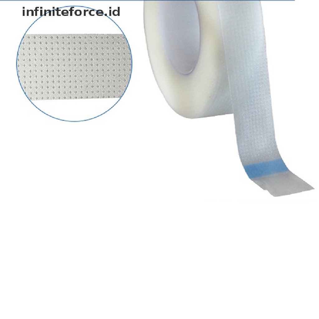 (Infiniteforce.Id) 1or5 Roll Tape Medis Micropore Untuk Extension Bulu Mata