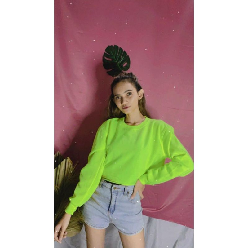 sweater croptee