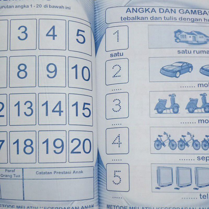 Buku Metode Praktis Melatih Kecerdasan Anak Metode Aktif Cepat Tepat Cermat