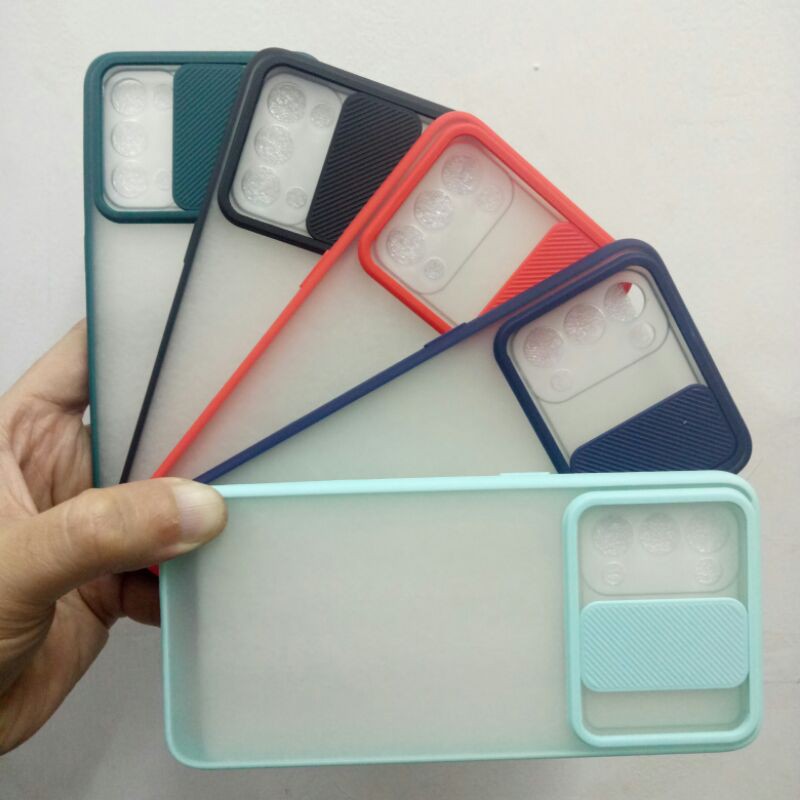 Oppo Reno 5 Softcase Case CAMERA SLIDE PROTECTOR Hardcase Casing Oppo Reno 5