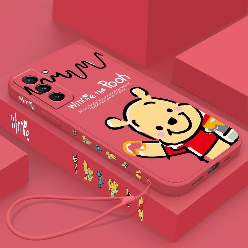 (2022) Soft Case Vivo Y20I Y33S Y21S Y21 Y11 Y12S Y20S Y15 Y12 Y17 Y20 Y93 Y91C Y91 Y30 Y50 Motif Winnie The Pooh