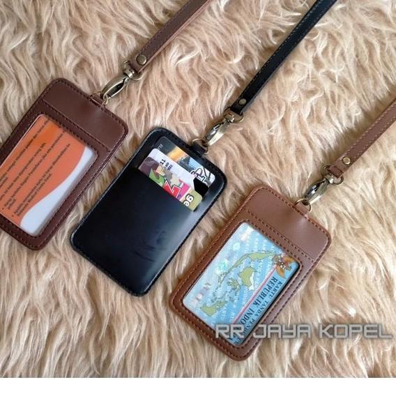 

✨ ⚡ale Id Card Kulit Name Tag Kulit Card Holder Termurah produck vyralral