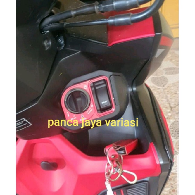 Tutup Cover Kunci Kontak Honda Vario 150 Adv 150 Adv 160 Vario 160 Pcx 160 BLACK DIAMOND Best Quality