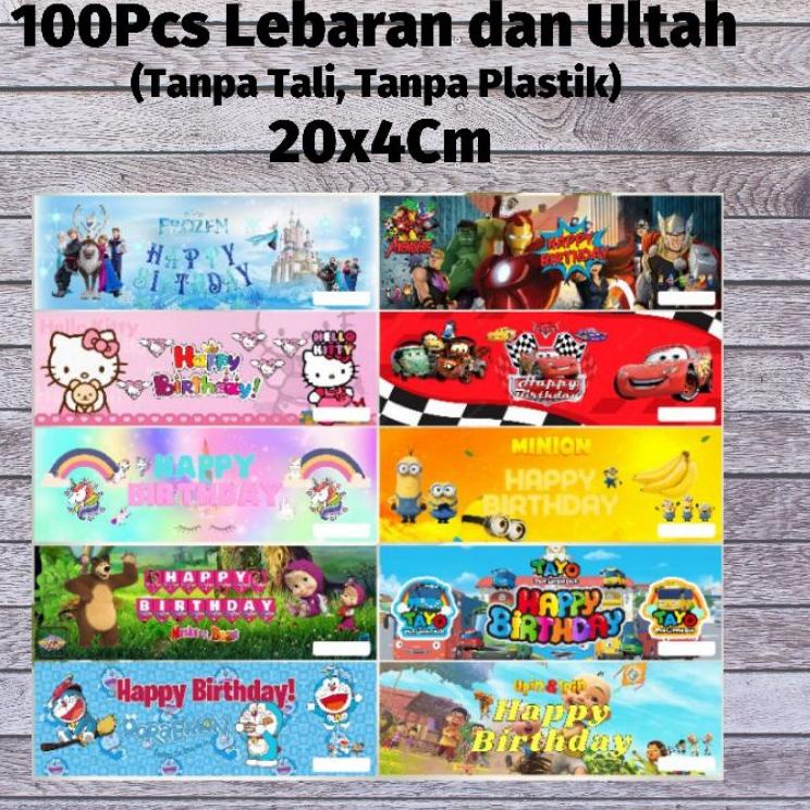 

[100Pcs] Grosir Label Ukuran 20Cm Label Lebaran Camilan untuk Idul Fitri Anak Murah Peluang Bisnis Amplop Lebaran