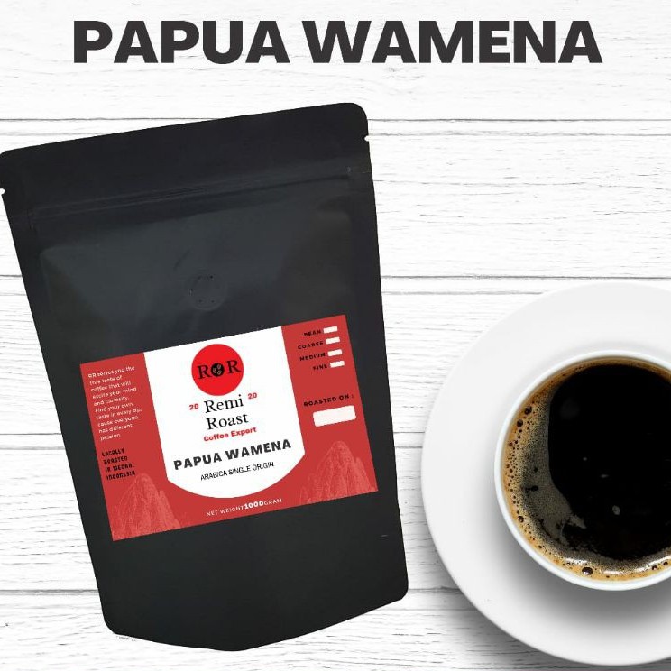 

KOPI ARABIKA PAPUA WAMENA 1000 GRAM BUBUK / BIJI