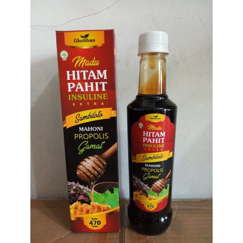 

MADU PAHIT INSULIN PLUS GAMAT GHOLIBAN EXTRA SAMBILOTO (ORIGINAL)