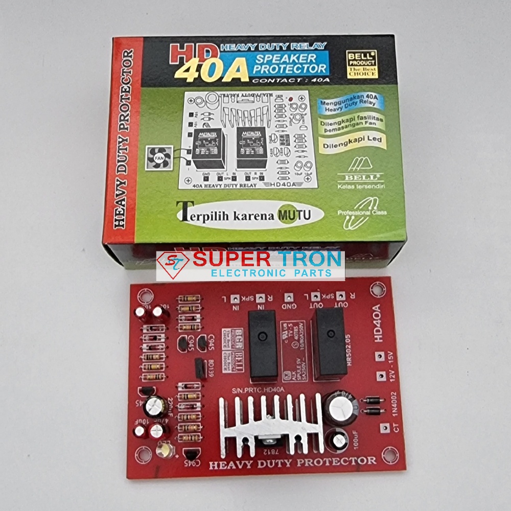Kit Speaker Protector HD40A BGR Bell