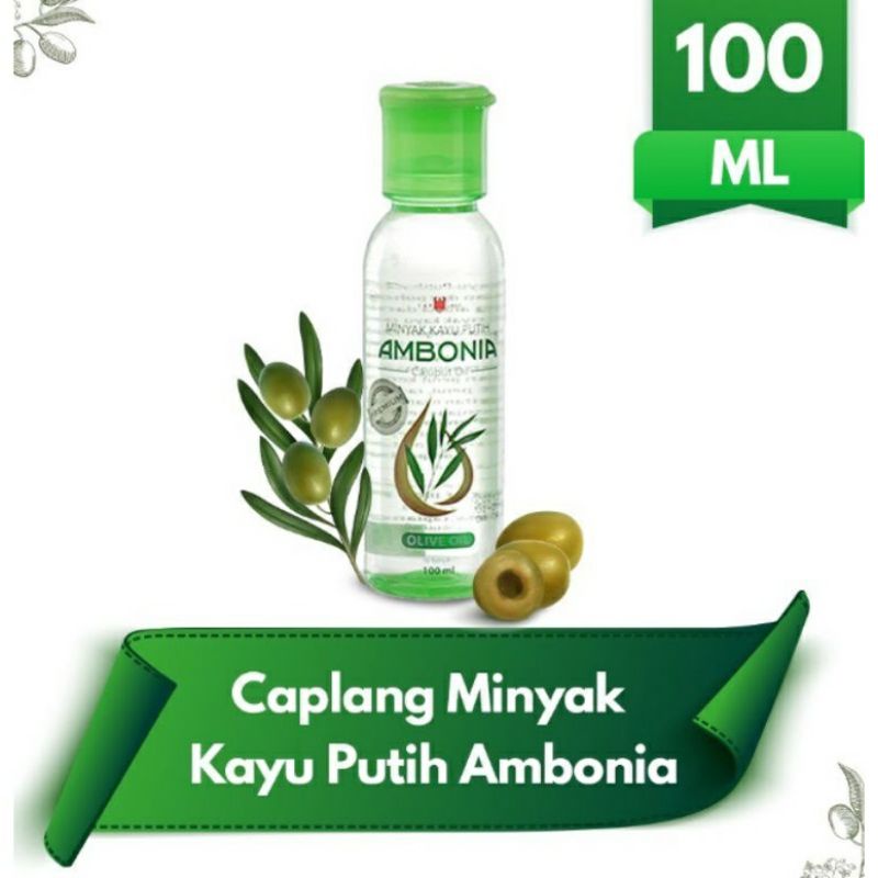 Minyak Kayu Putih Ambonia 100ml / MKP Ambonia / Minyak Ambonia / Ambonia 100