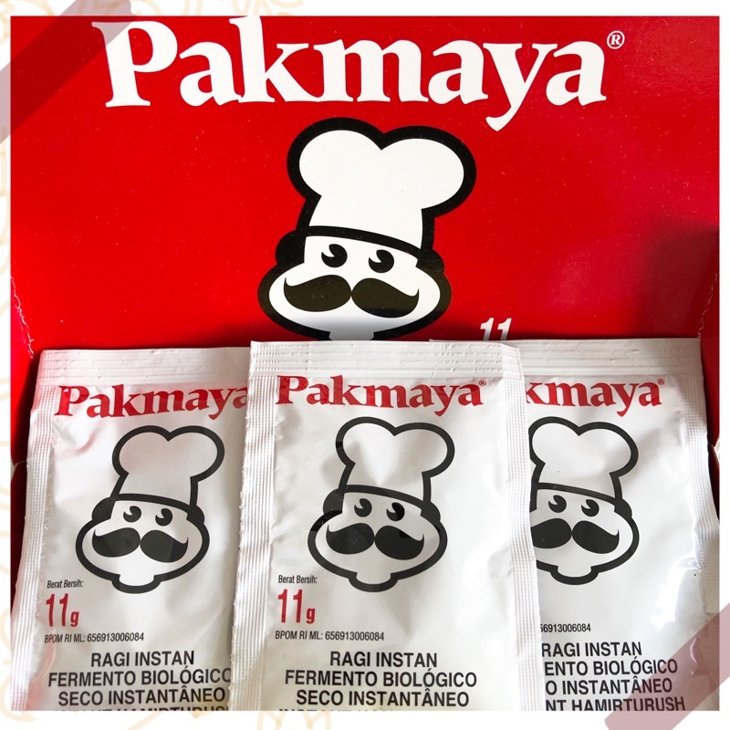 

PAKMAYA RAGI INSTAN / INSTANT DRY YEAST SACHET 11 GRAM