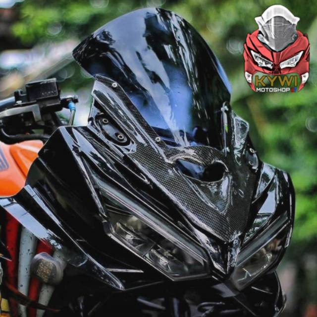 Frame windshield Visor Carbon Kevlar cbr 150r facelift 150 r K45G K45N visor cbr 150r facelift