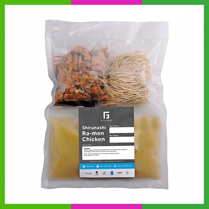 

Marutama Shirunasi Ramen Chicken 1Portion/ Mie Ramen Kering Ayam/Rth