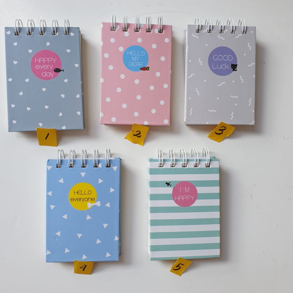 

Notes Kecil Pastel Lucu