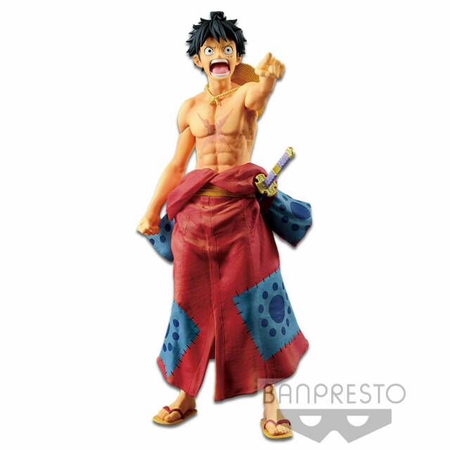 Action Mini Figur Anime One Piece BWFC Luffy Figure