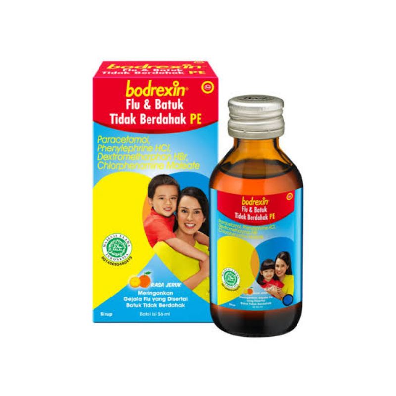 

Bodrexin Flu Dan Batuk Tidak Berdahak Pe Sirup 56ml