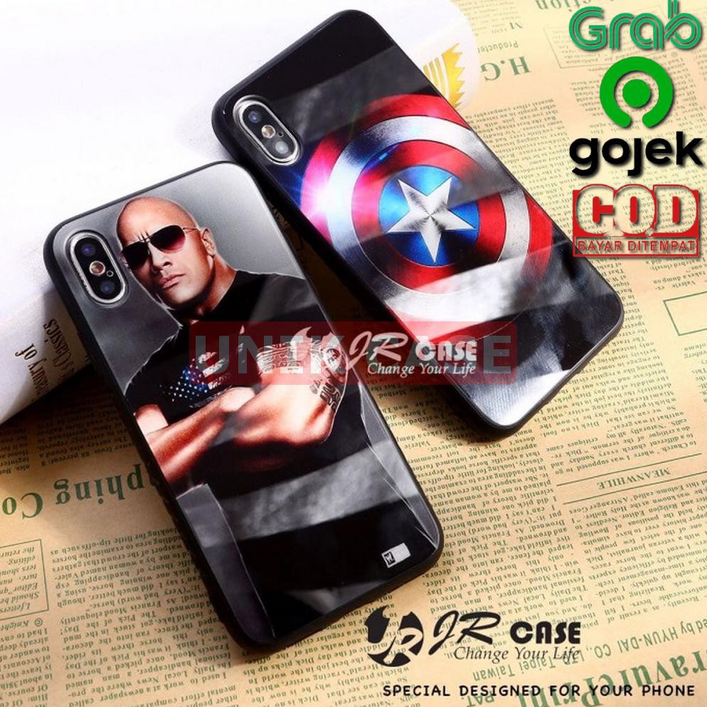 CASING VIVO V7 VIVO 1718 FUZE GLASS MANLY TPU PHONE CASE