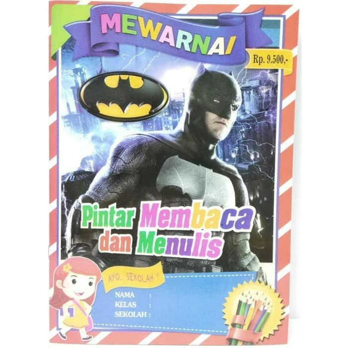 Buku Mewarnai Anak / Buku Latihan Mewarnai Aneka Motif