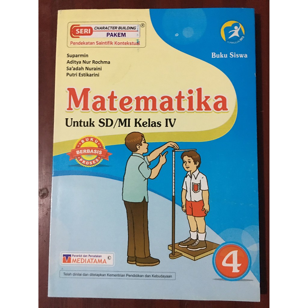 MATEMATIKA MEDIATAMA SD/MI KELAS 4