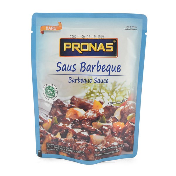 

PRONAS Barbeque Sauce 170gr - Saus Barbekyu