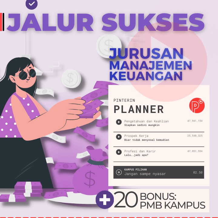 

Daily Planner Kuliah Jurusan Manajemen Keuangan | SNMPTN-SBMPTN-UTBK Weekly Binder Loose leaf B5