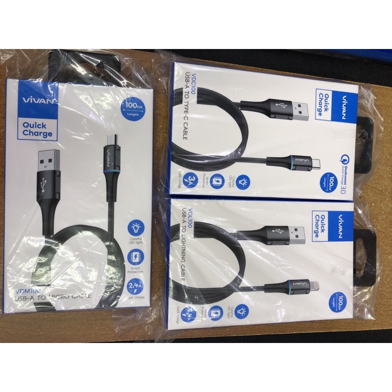 KABEL VIVAN VDC 10. VDL 100. VDM 100 QUICK CHARGER