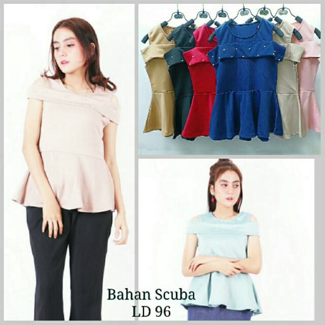 BLOUSE SABRINA MUTIARA