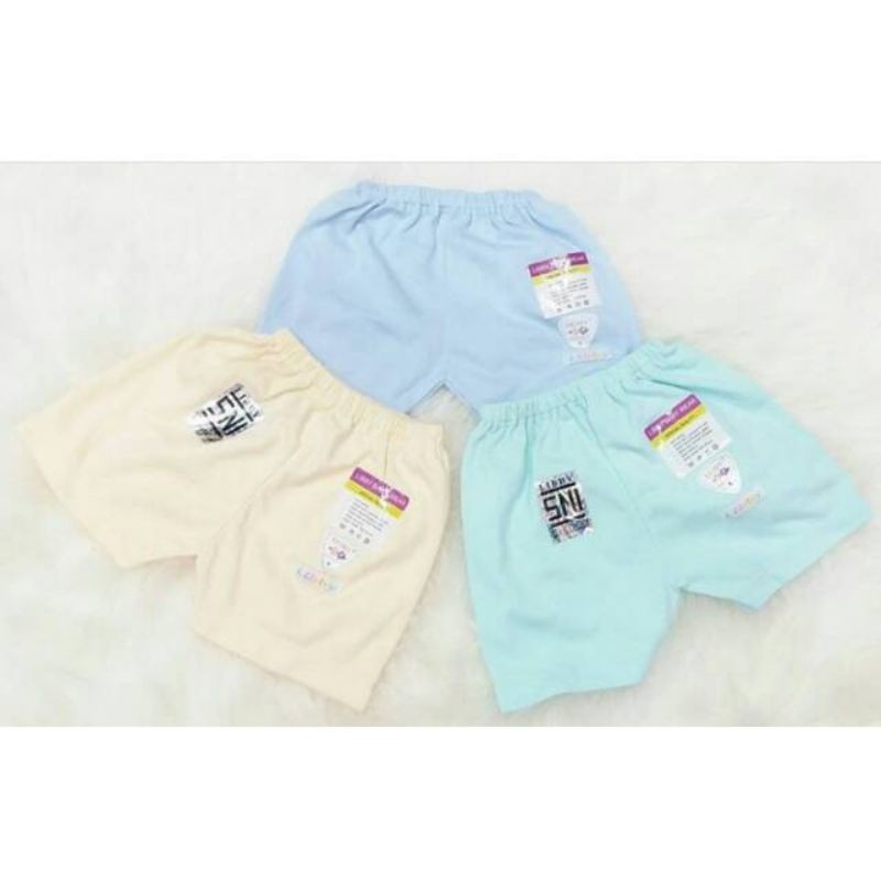 LIBBY Celana Pendek Polos Warna NB,SML