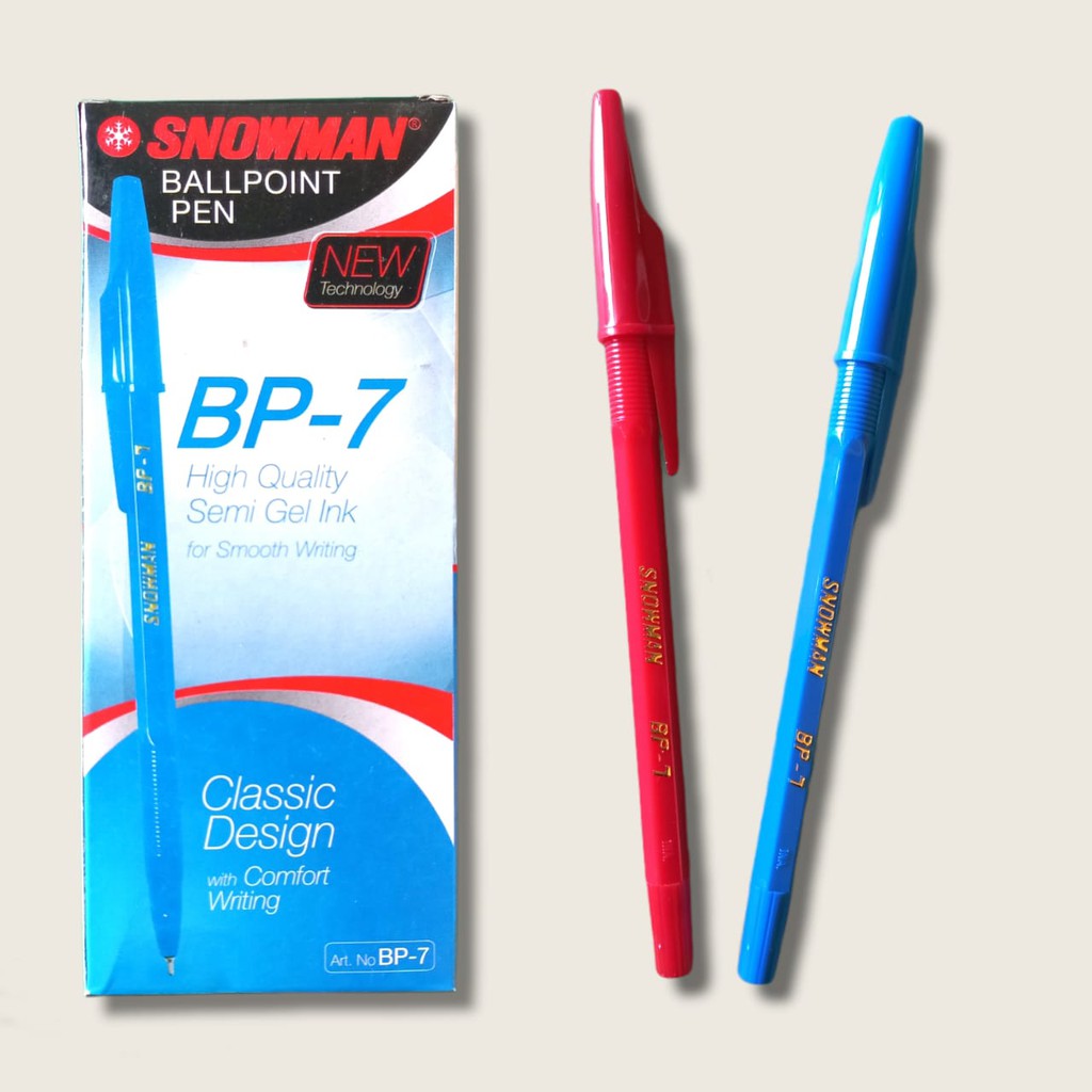 

Pulpen Snowman BP-7